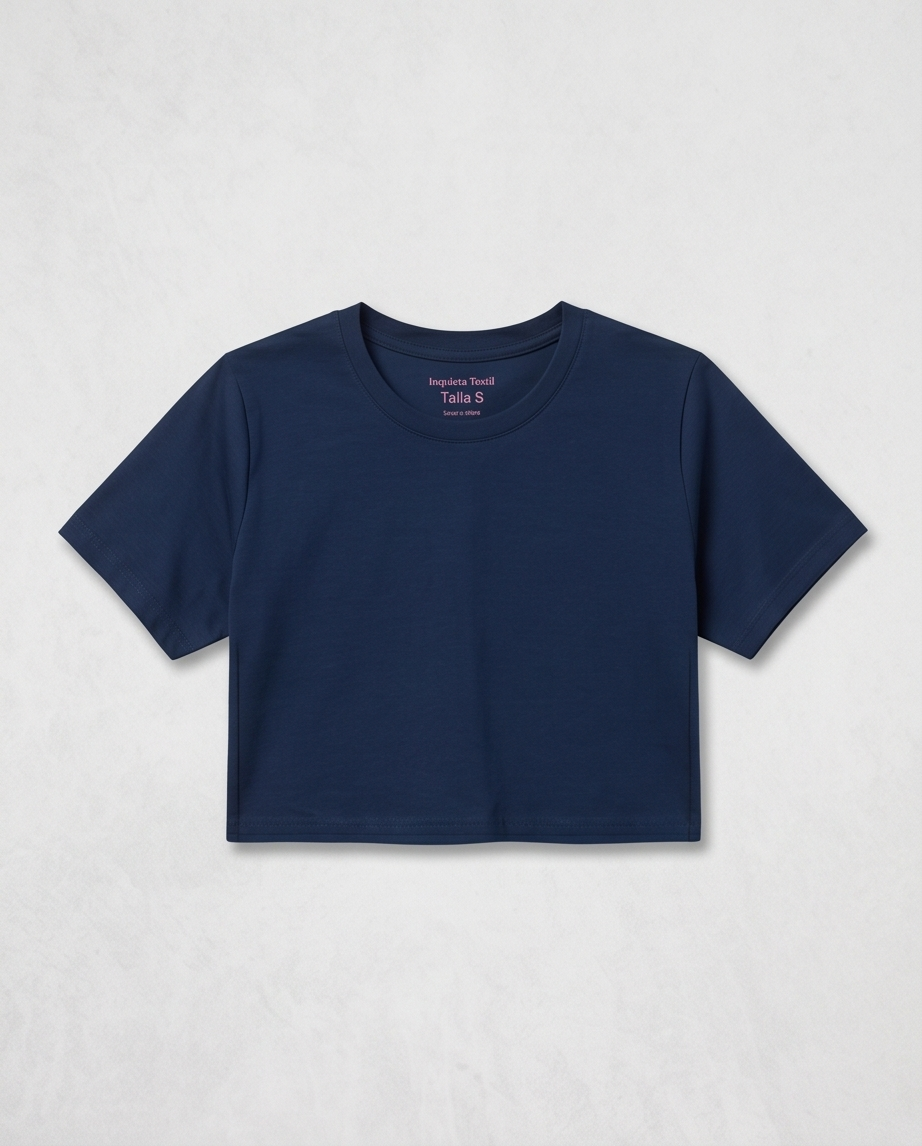00585 Crop Top Angeline Azul