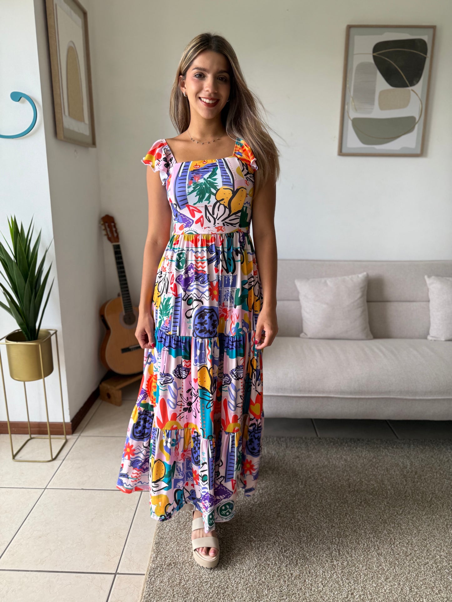 00106 Maxi Blanco Estampado