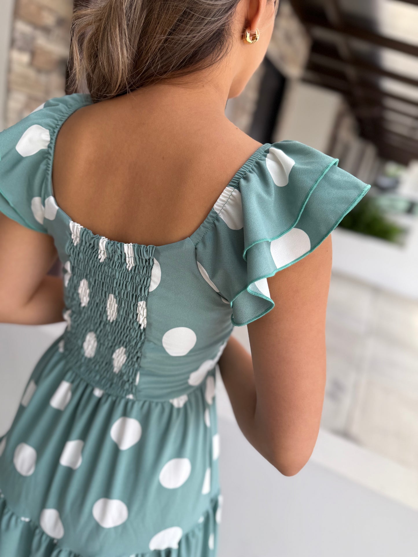 00510 MIDI Dress Alberta Verde