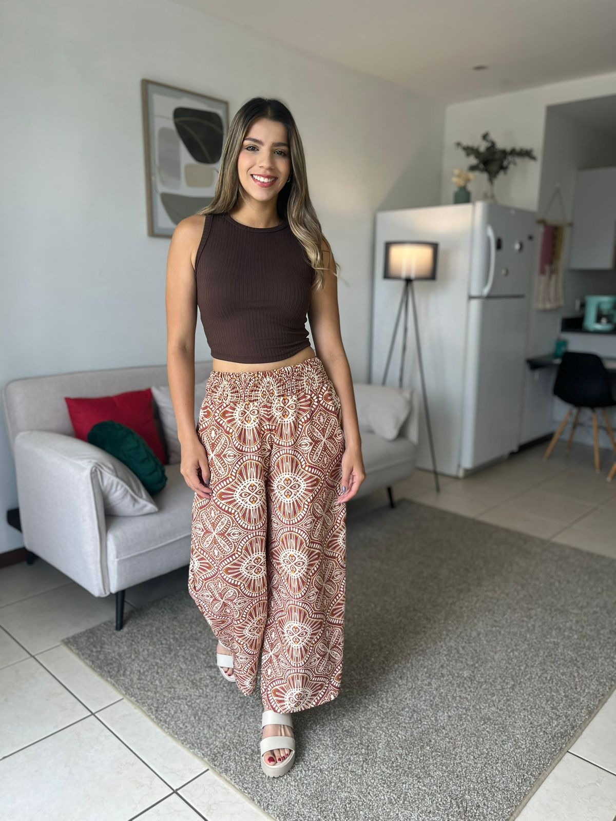 /326 Palazzo Estampado Boho