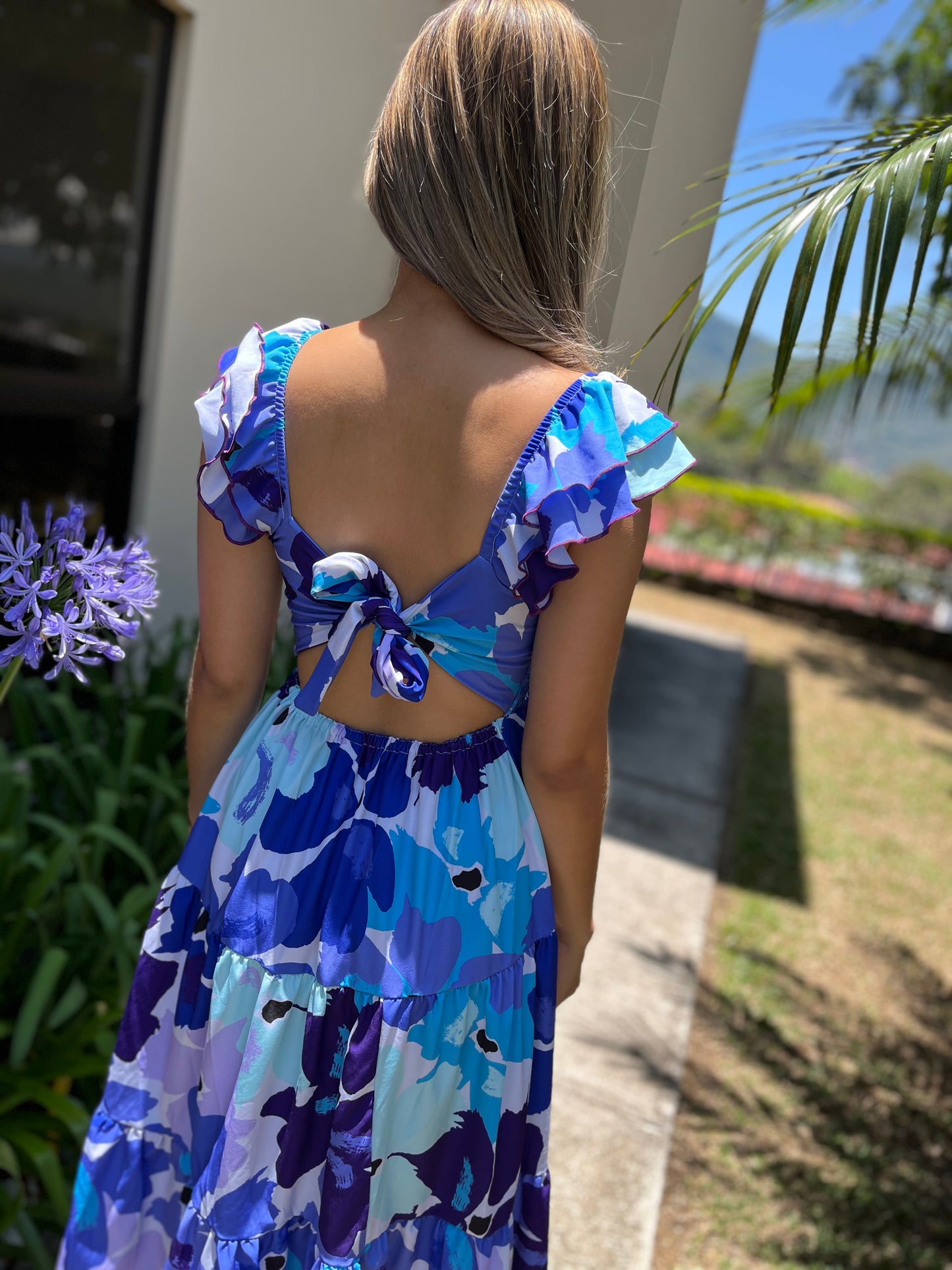 00807 MIDI Dress Sofi Reversible