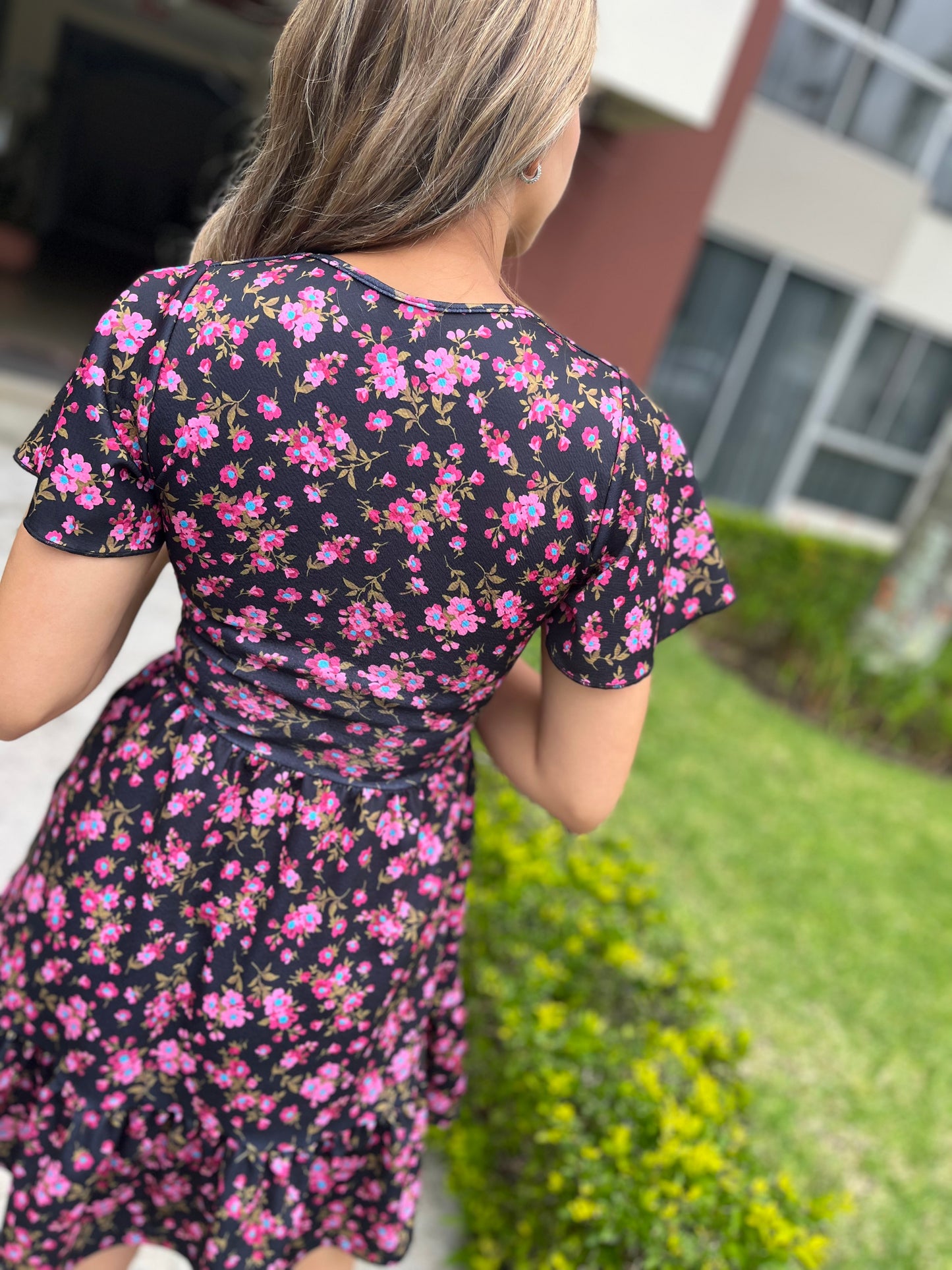 00808 Vestido Flores Liquidación