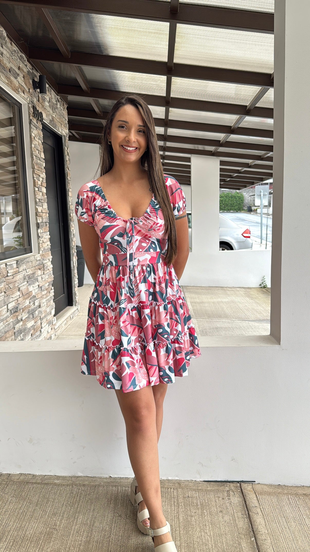 00806 Vestido Corto F. Stacy