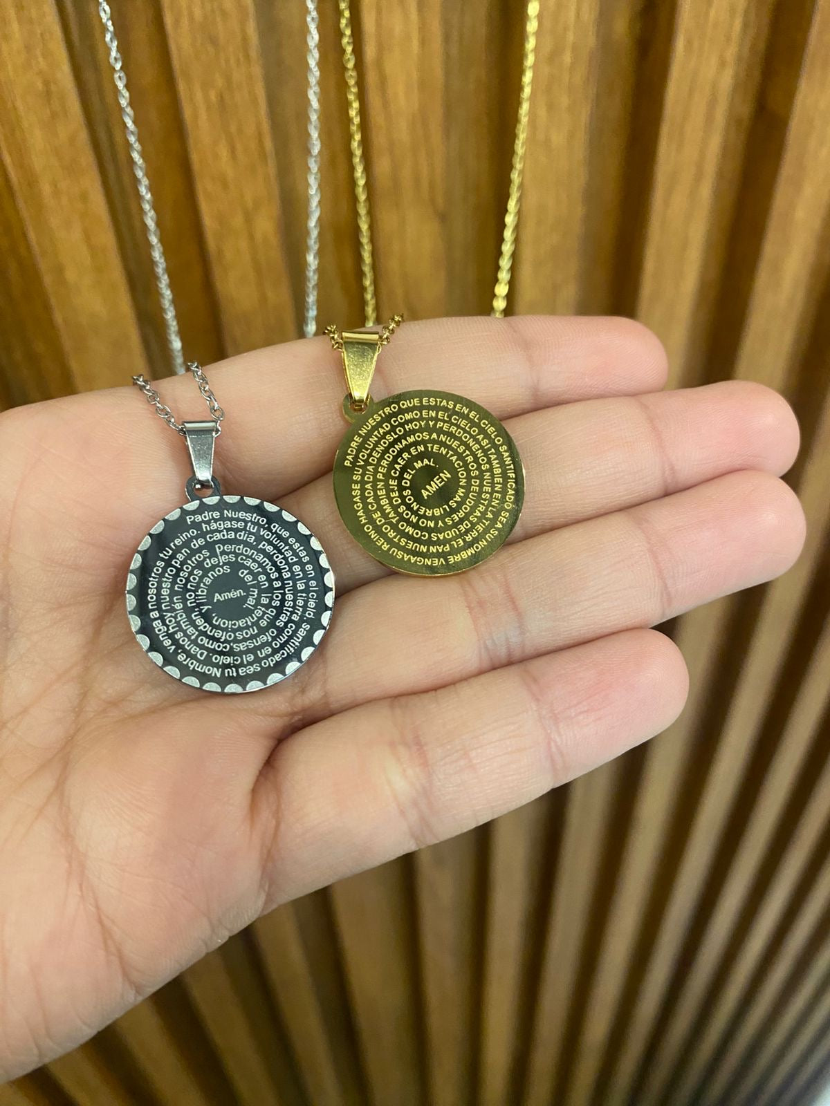 00514 Collar Padre Nuestro Grande