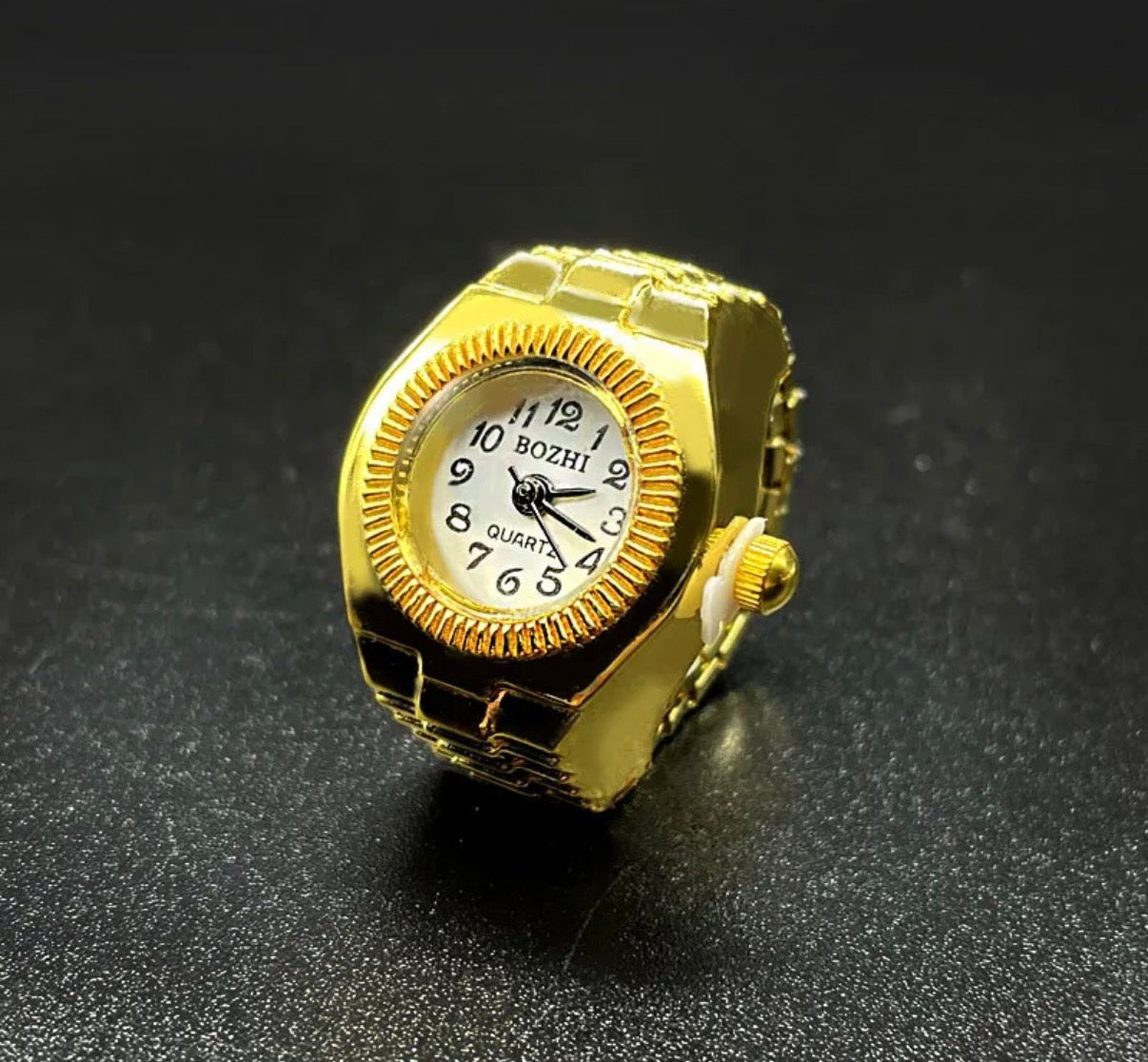 00204 Anillo Reloj acero inoxidable