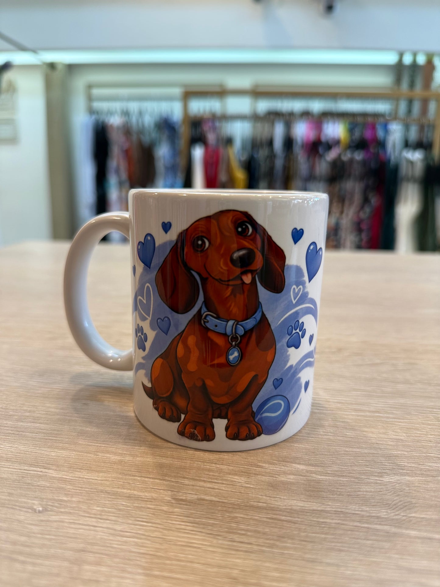 00587 Taza Cerámica Salchi Café