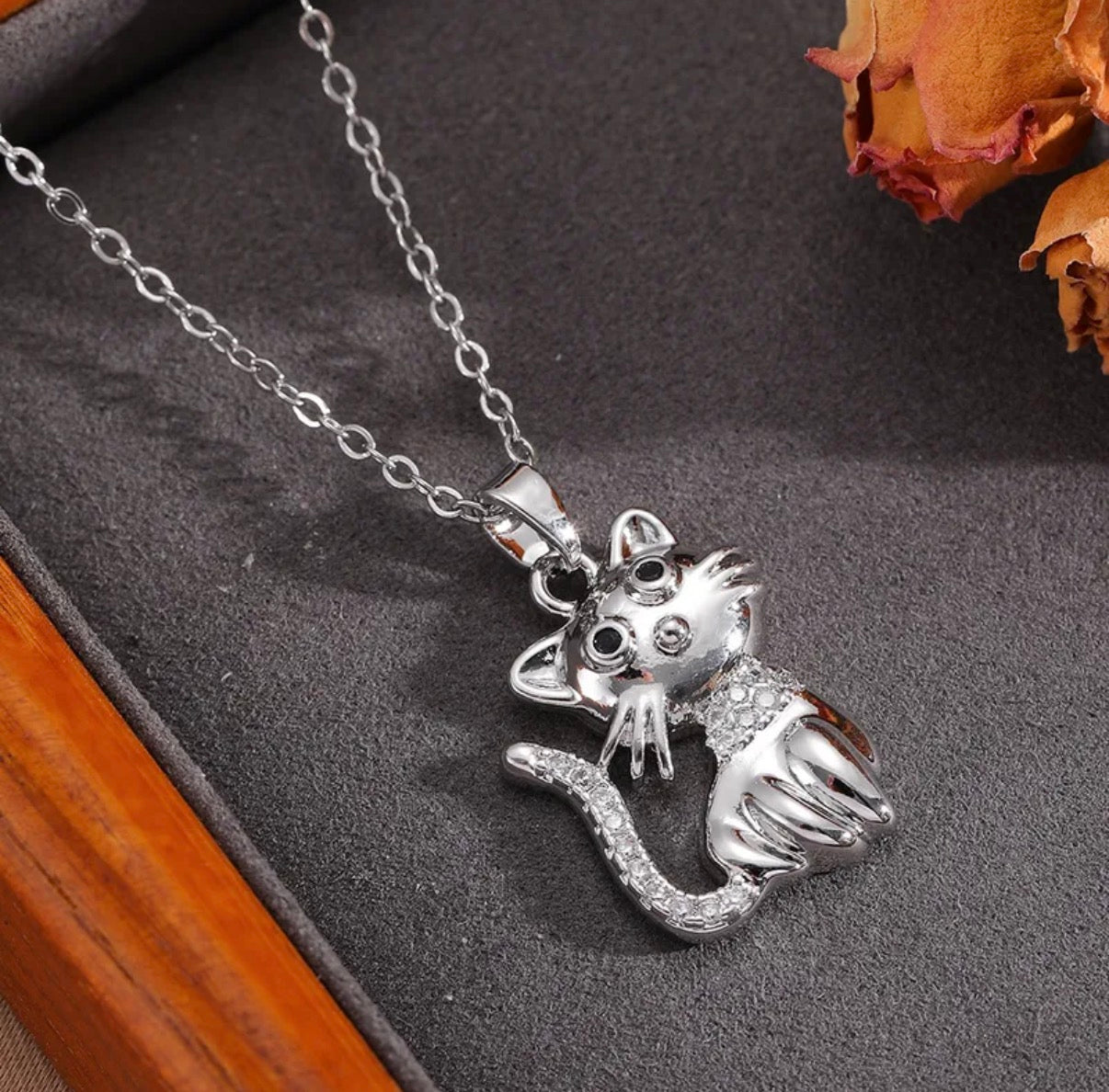 00163 Collar de Gato Acero Inoxidable