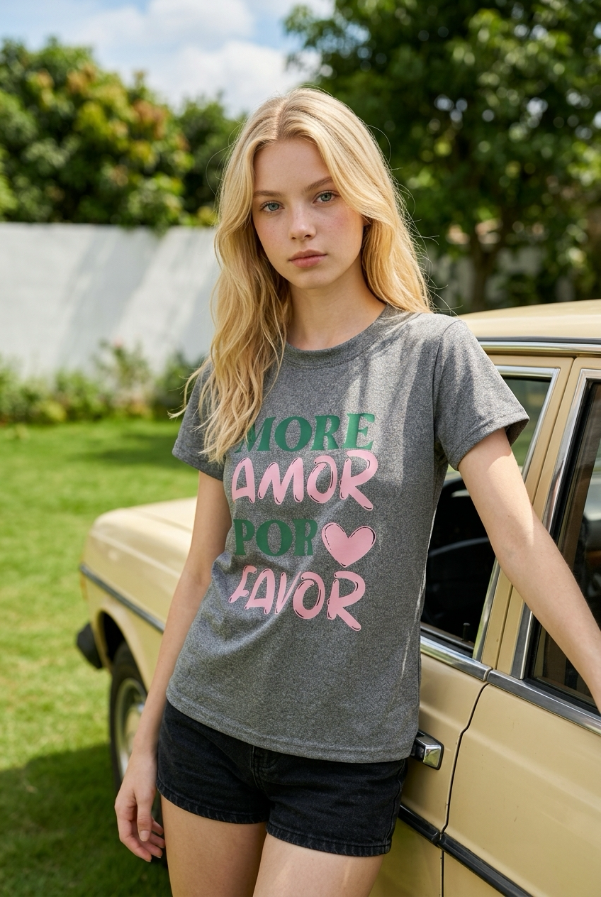 00574 Blusa More Amor Gris