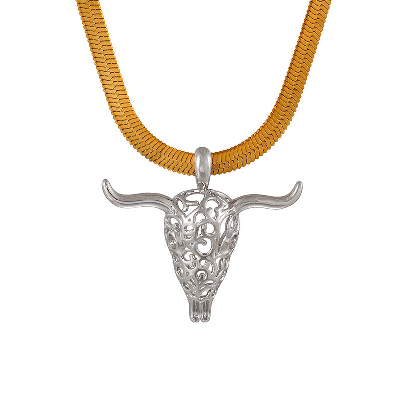 00237 Collar Texas acero inoxidable