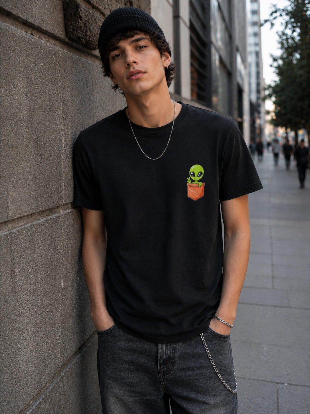 422 Camiseta No Bad Trips - Negra Hombre
