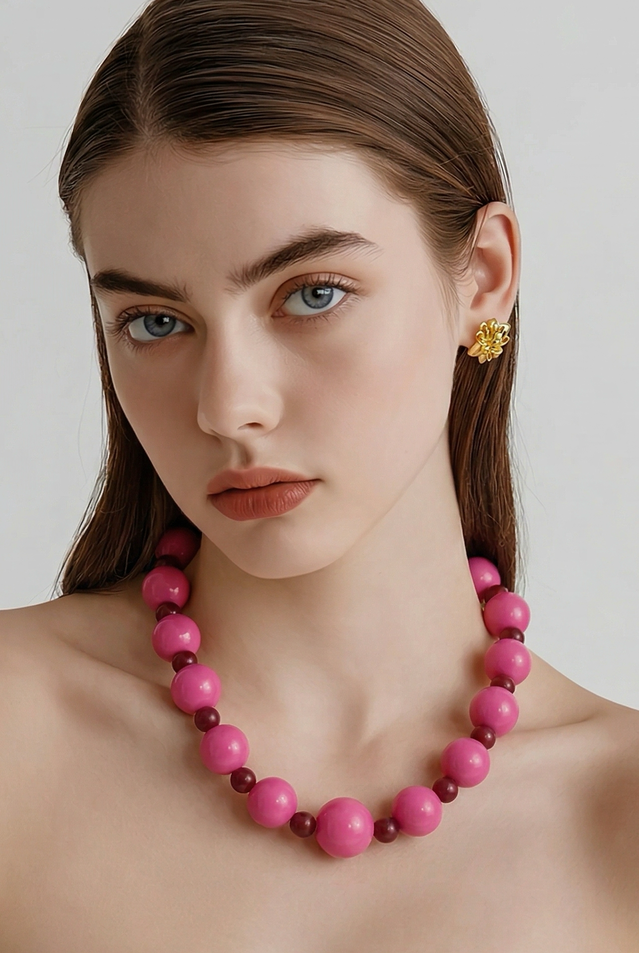 00063 Collar Pink Statement