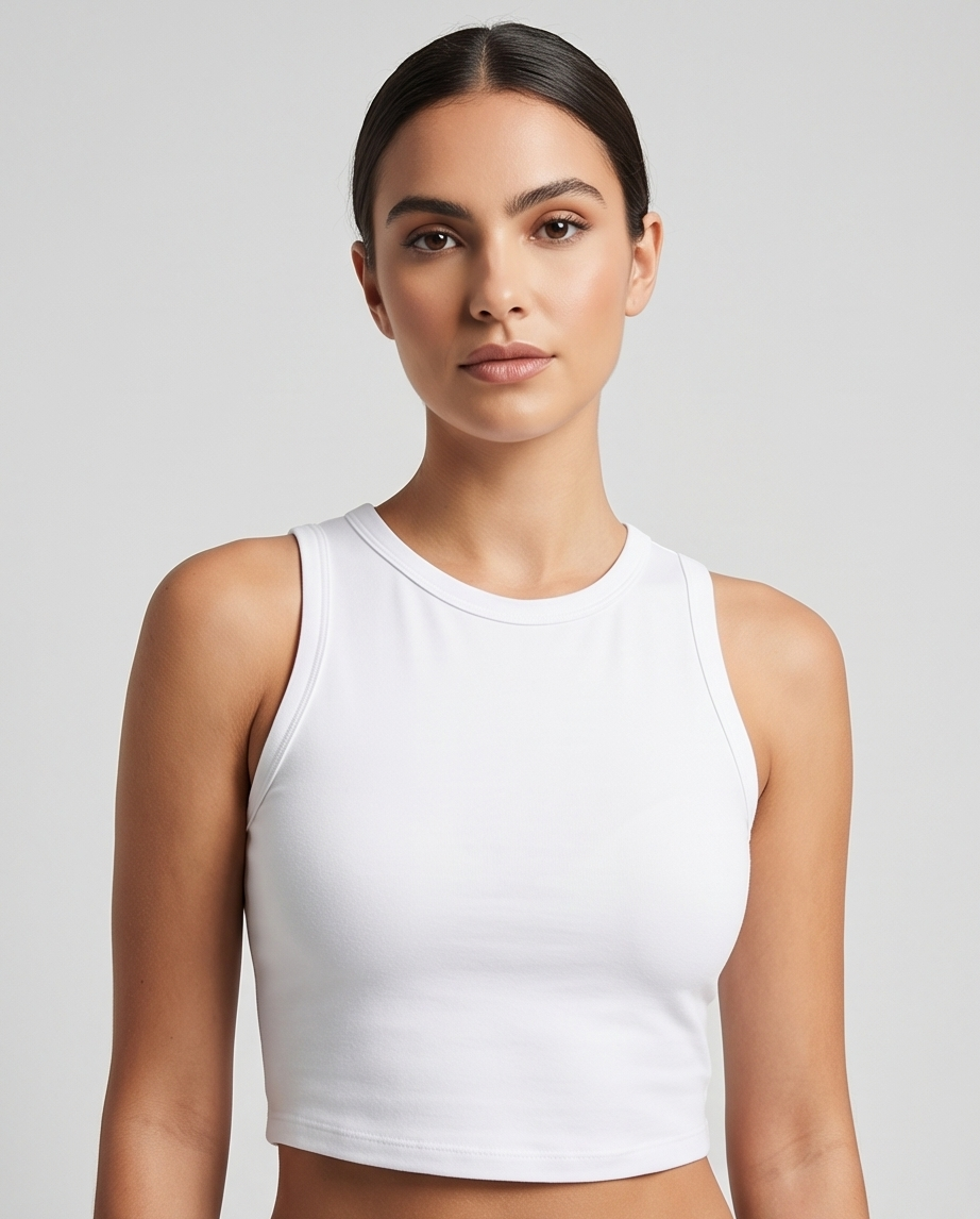 00519 Top blanco Inquieta