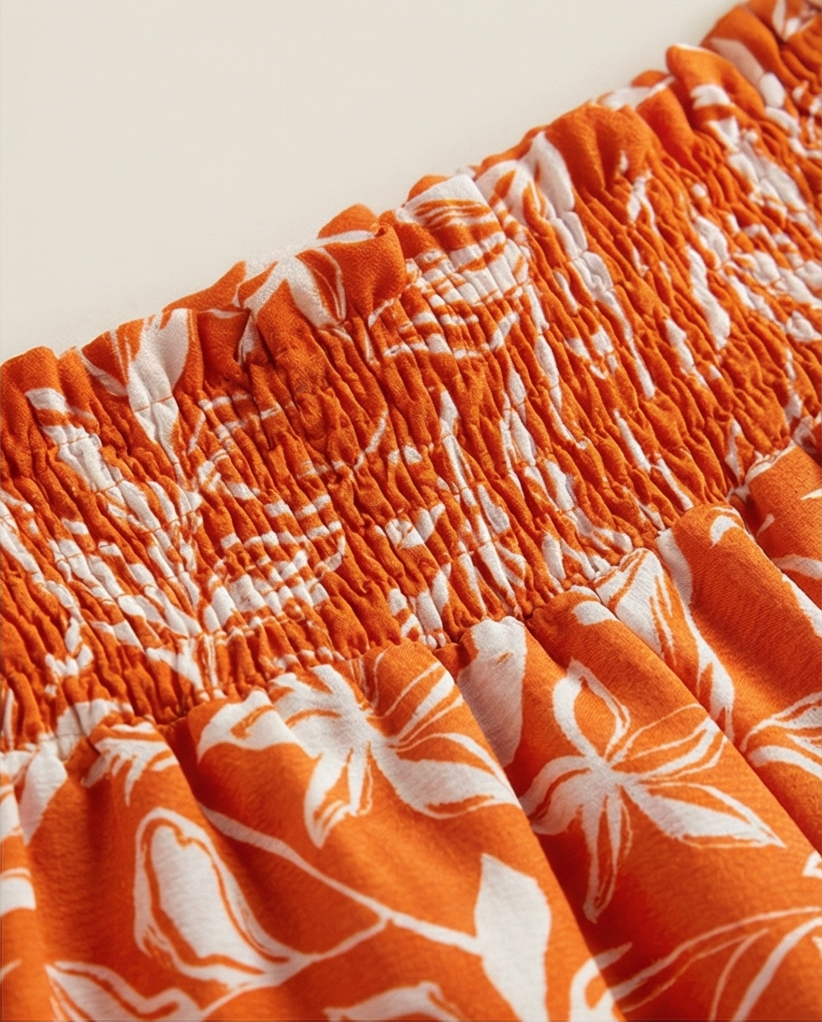 00767 Palazzo Jolie Floral Naranja