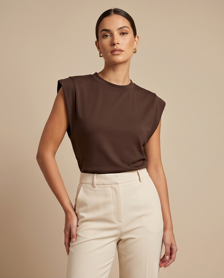 00100 Blusa Mindi Chocolate
