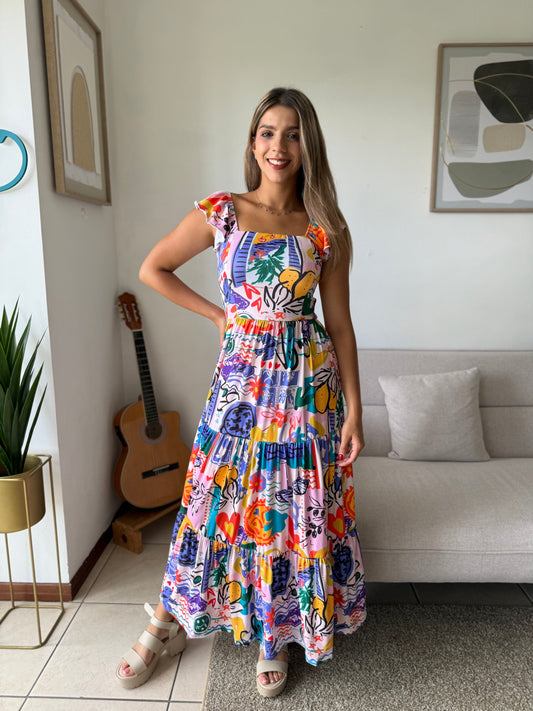 00106 Maxi Blanco Estampado