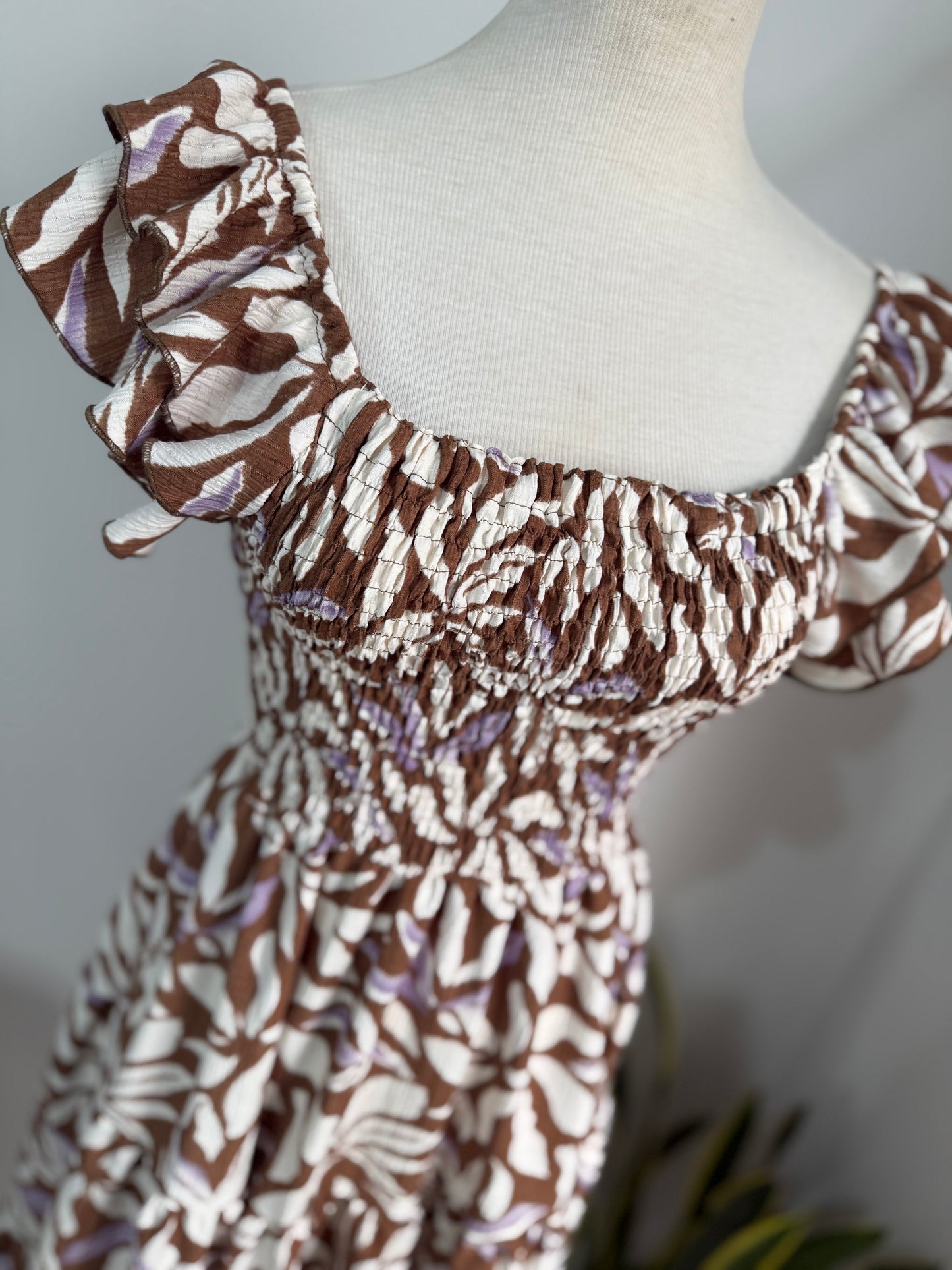 00510 MIDI Dress Alberta Café