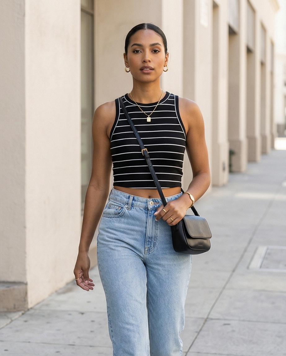 0099 Helena Crop Top