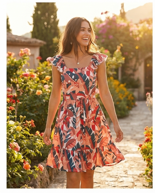 00850 Vestido Emilia Colores