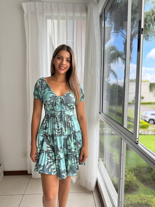 /337 Vestido Corto Floral Stacy