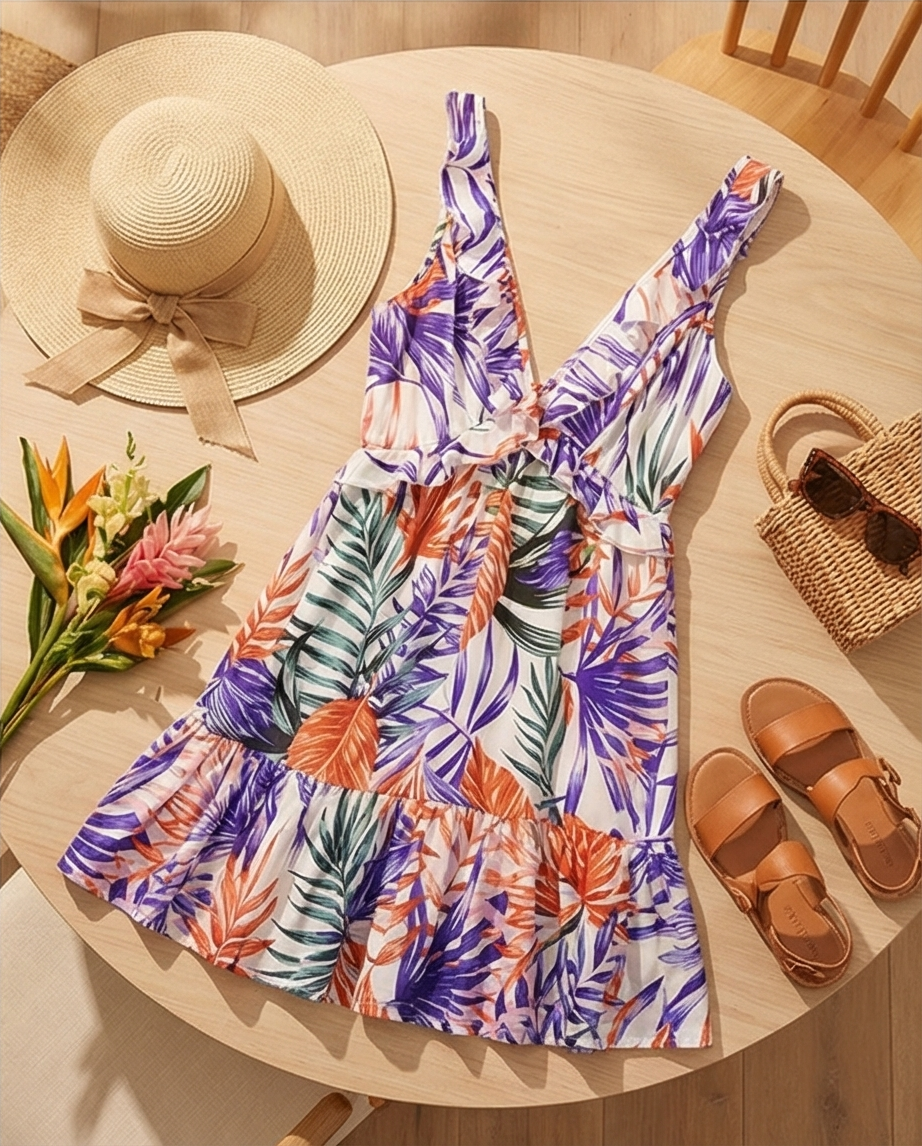 00010 Vestido Angelica Floral Q