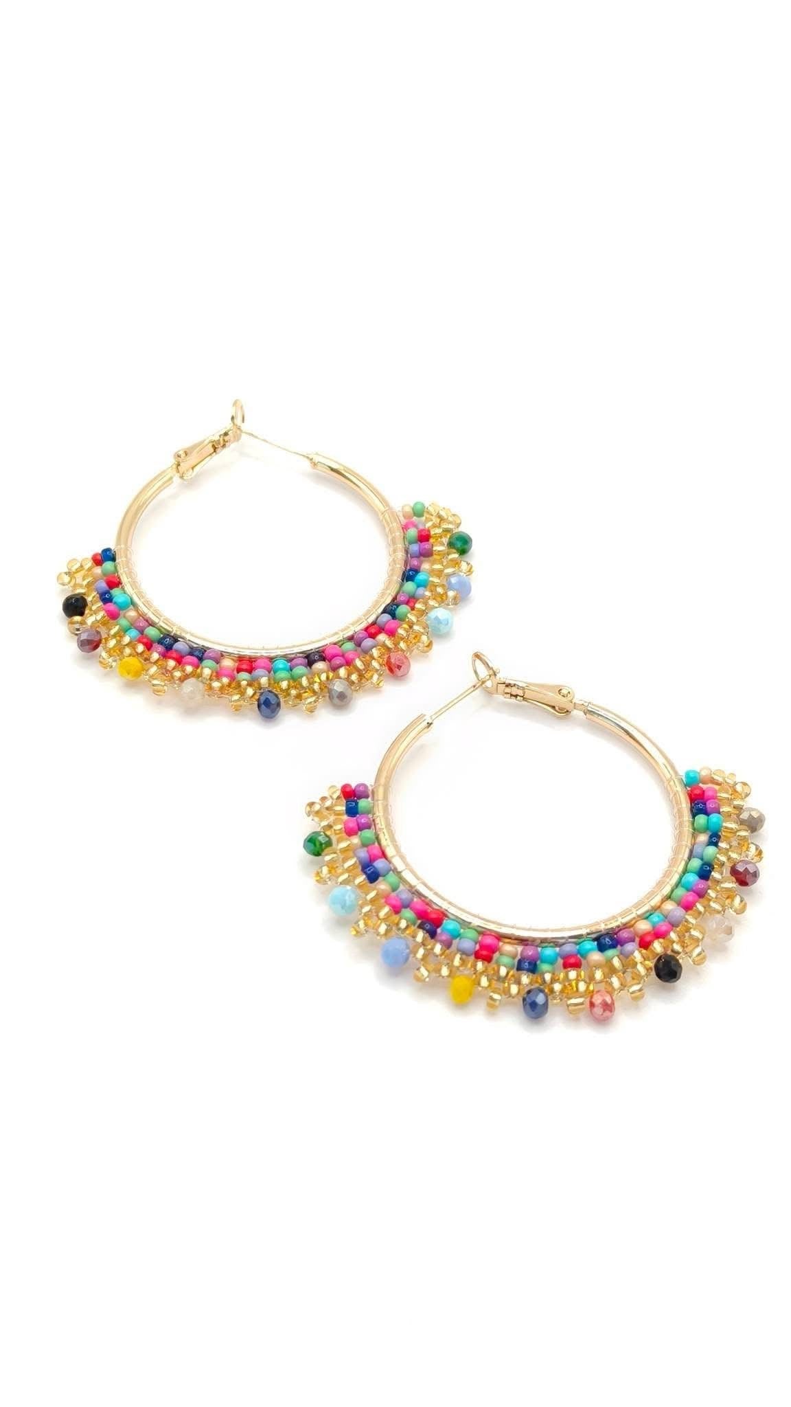 00117 Argollas Artesanales Media Luna Fío Mío