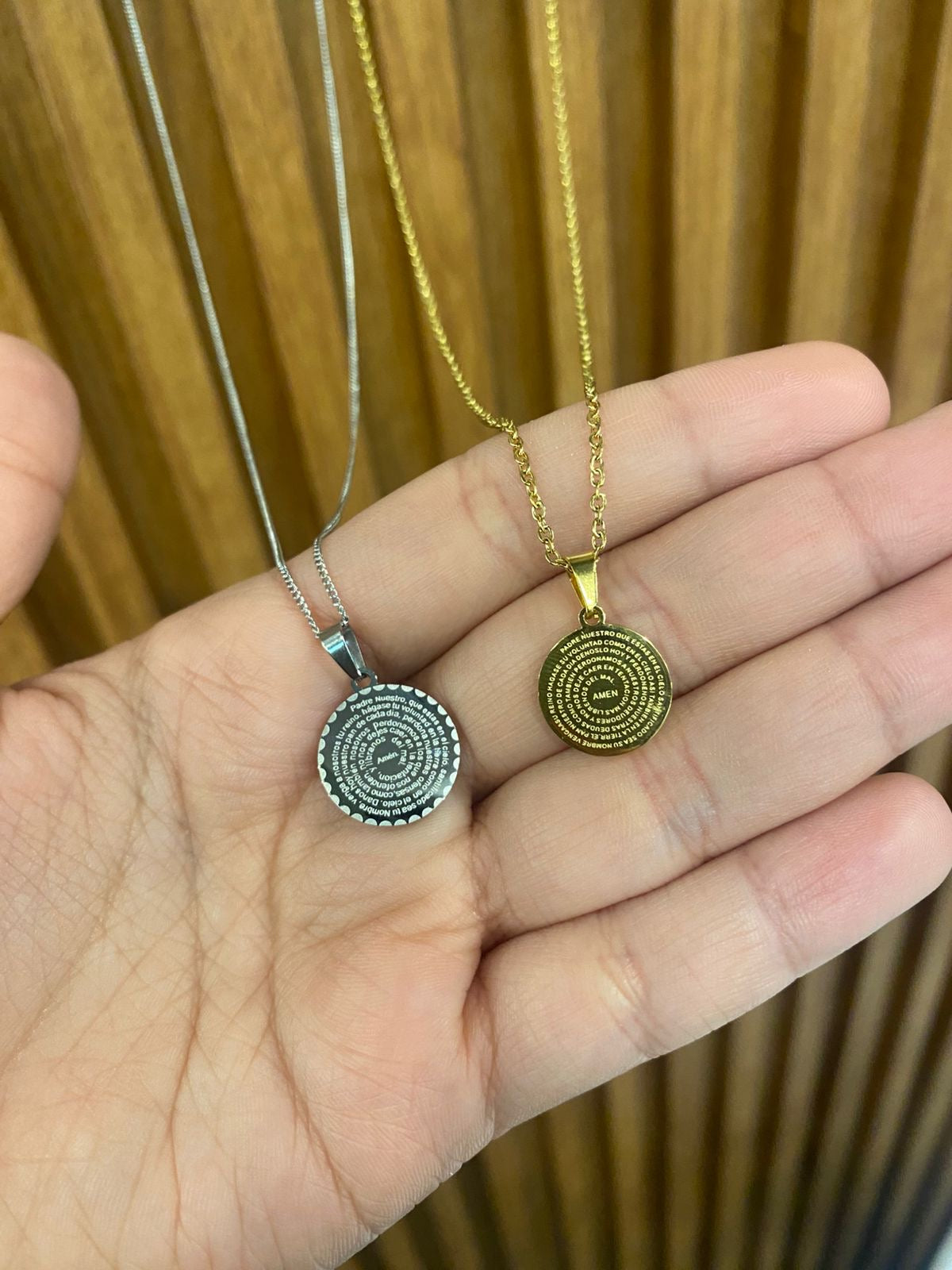 00512 Collar Padre Nuestro Pequeño