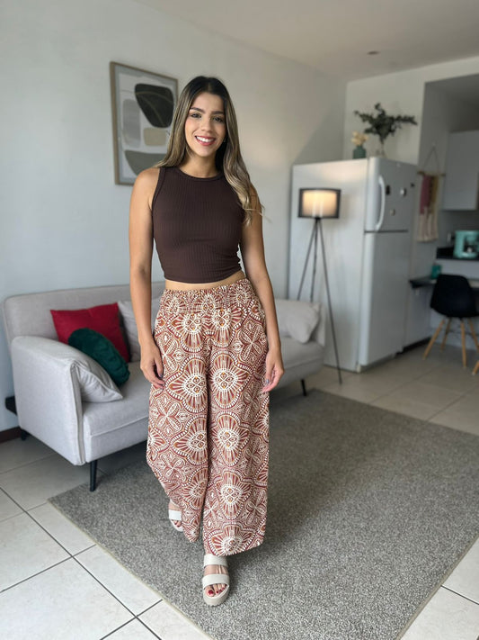 /326 Palazzo Estampado Boho