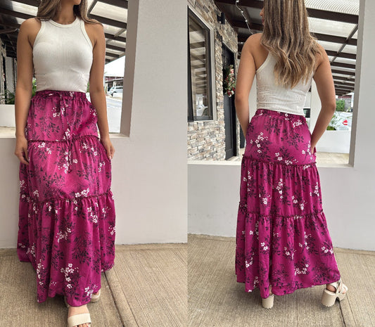 00712 Maxi Falda Inquieta Violeta