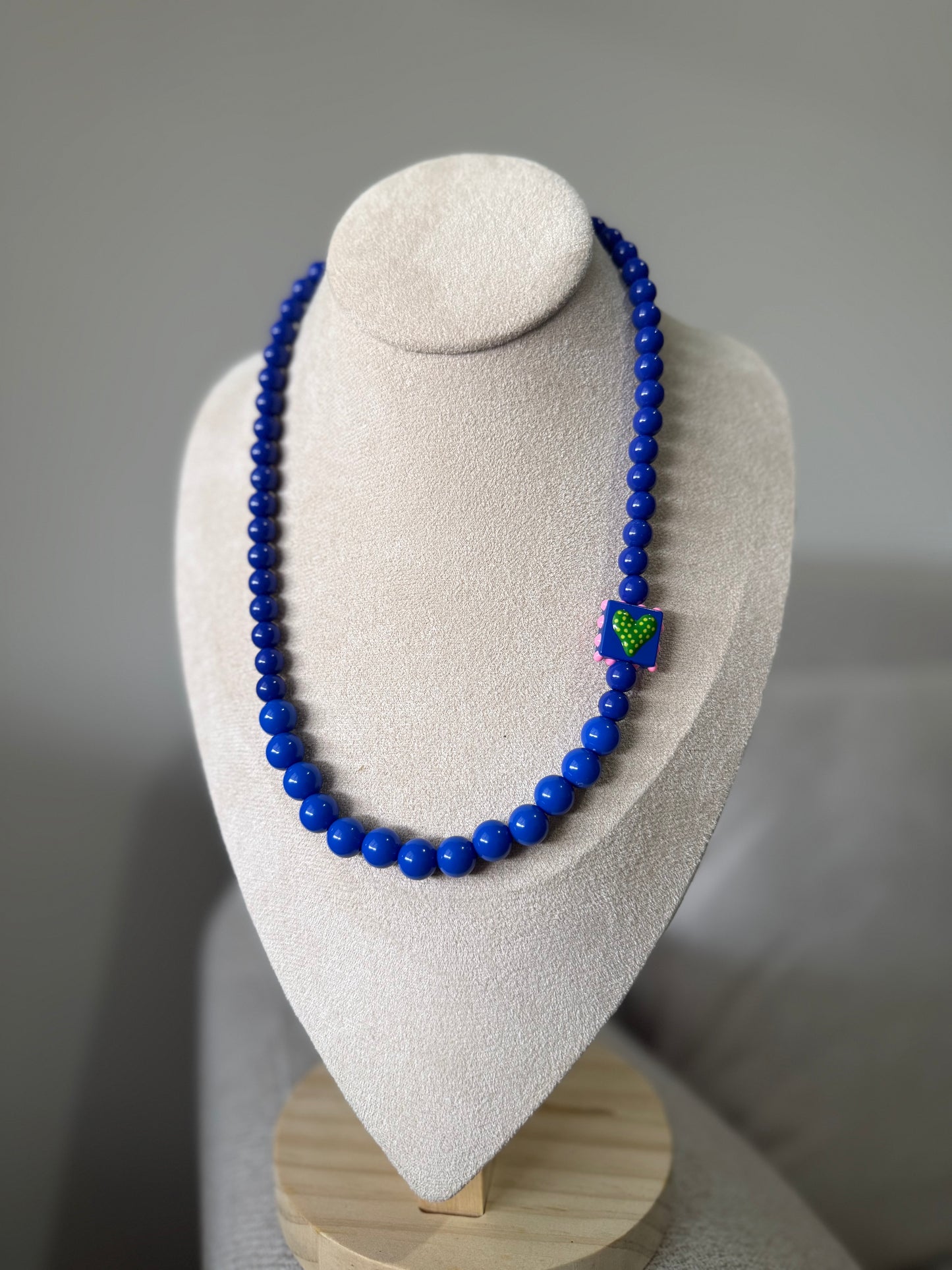 00041 Collar Corazón Murano Love
