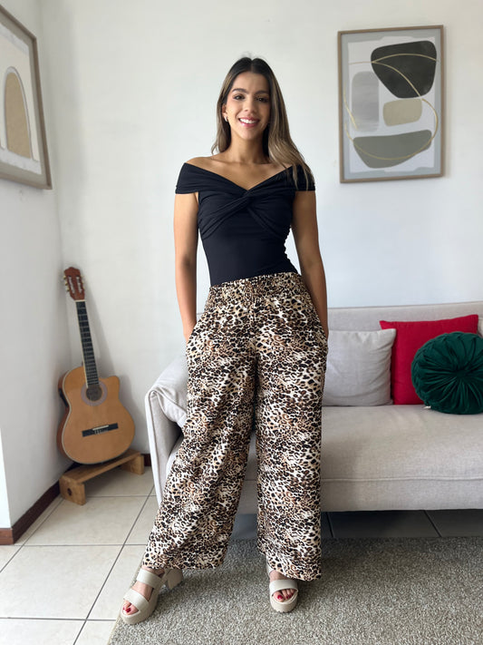 00700 Palazzo Animal Print