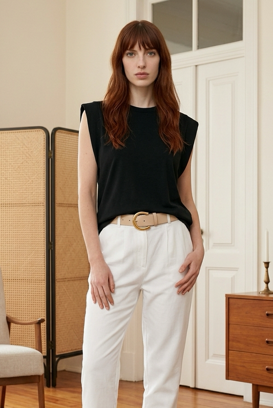 00100 Blusa Mindi Negra