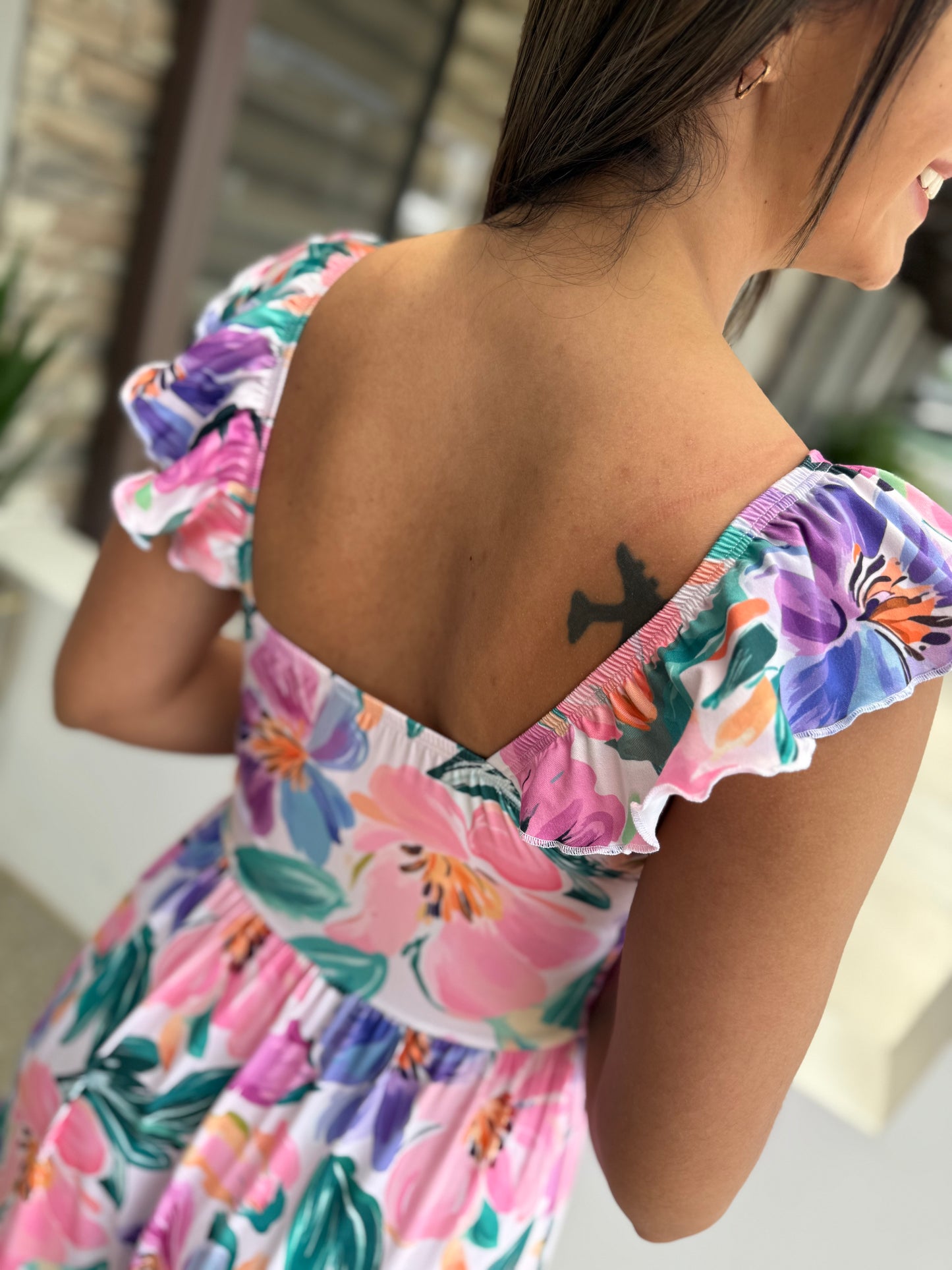 00106 Maxi Dress Pastel Eva