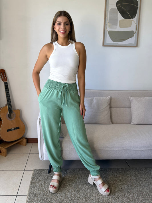 00746 Pantalón Lía Verde