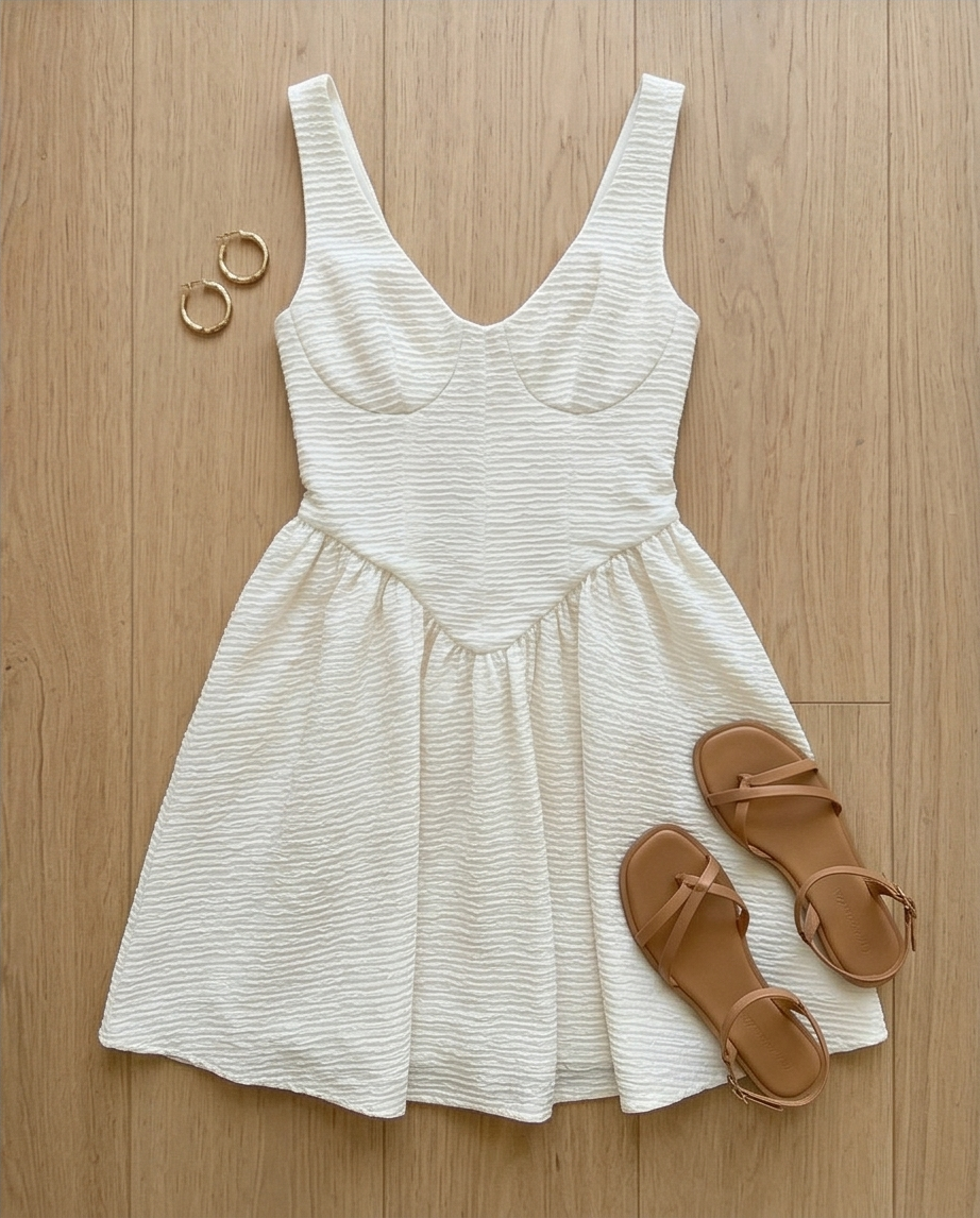 00501 Vestido Blanco Mokaccino