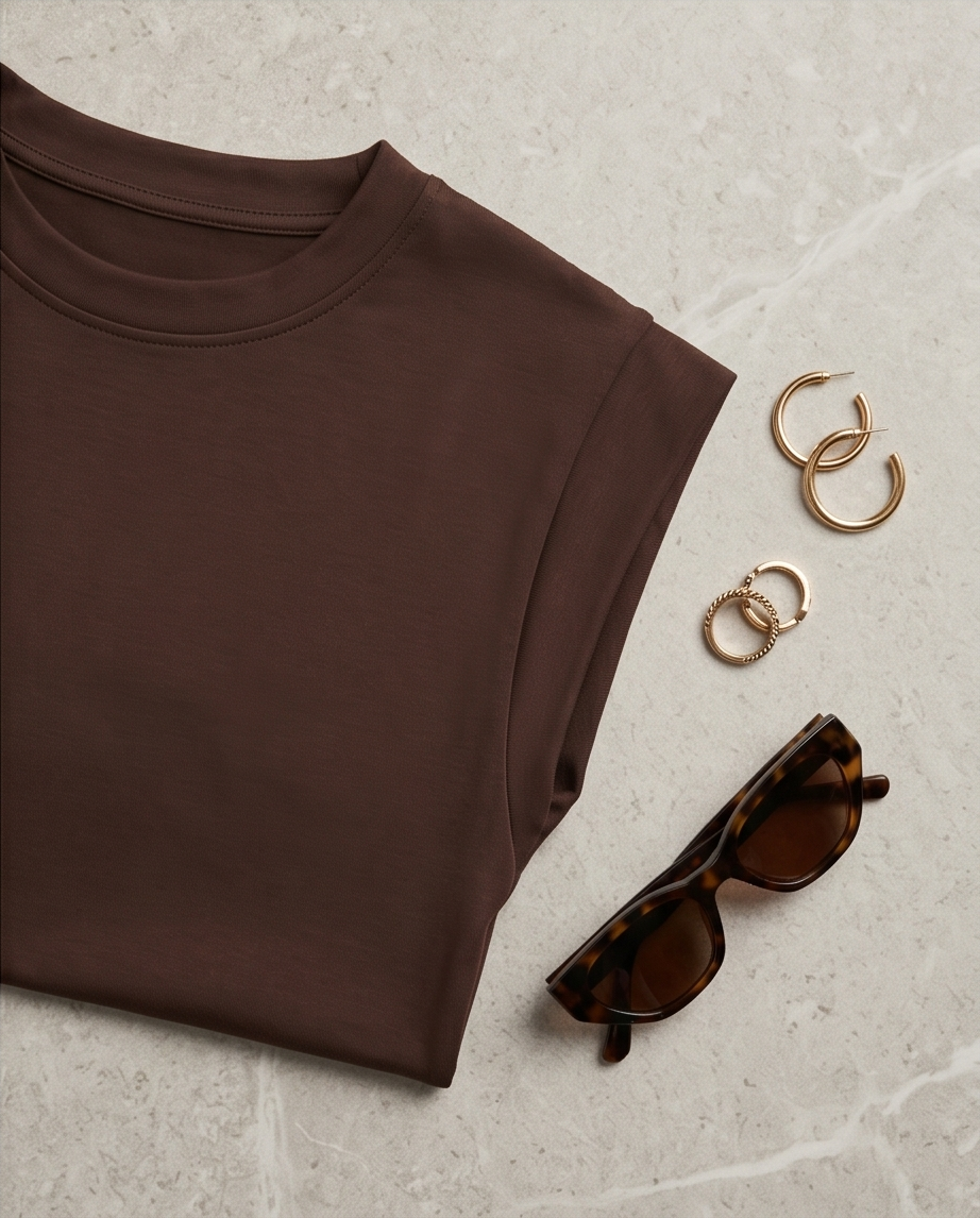 00100 Blusa Mindi Chocolate