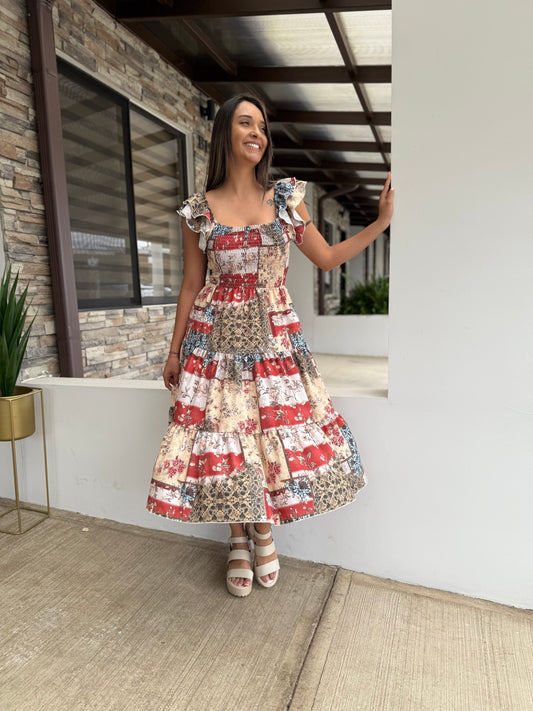 00510 MIDI Dress Alberta Vintage