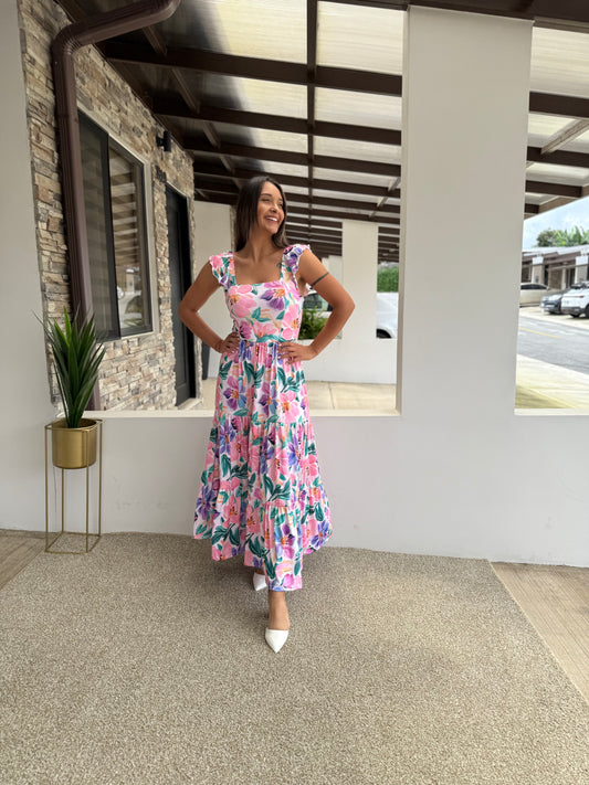 00106 Maxi Dress Pastel Eva