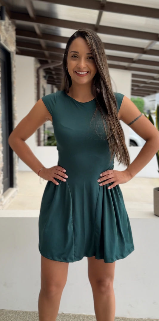 /337 Vestido Verde M. Anne