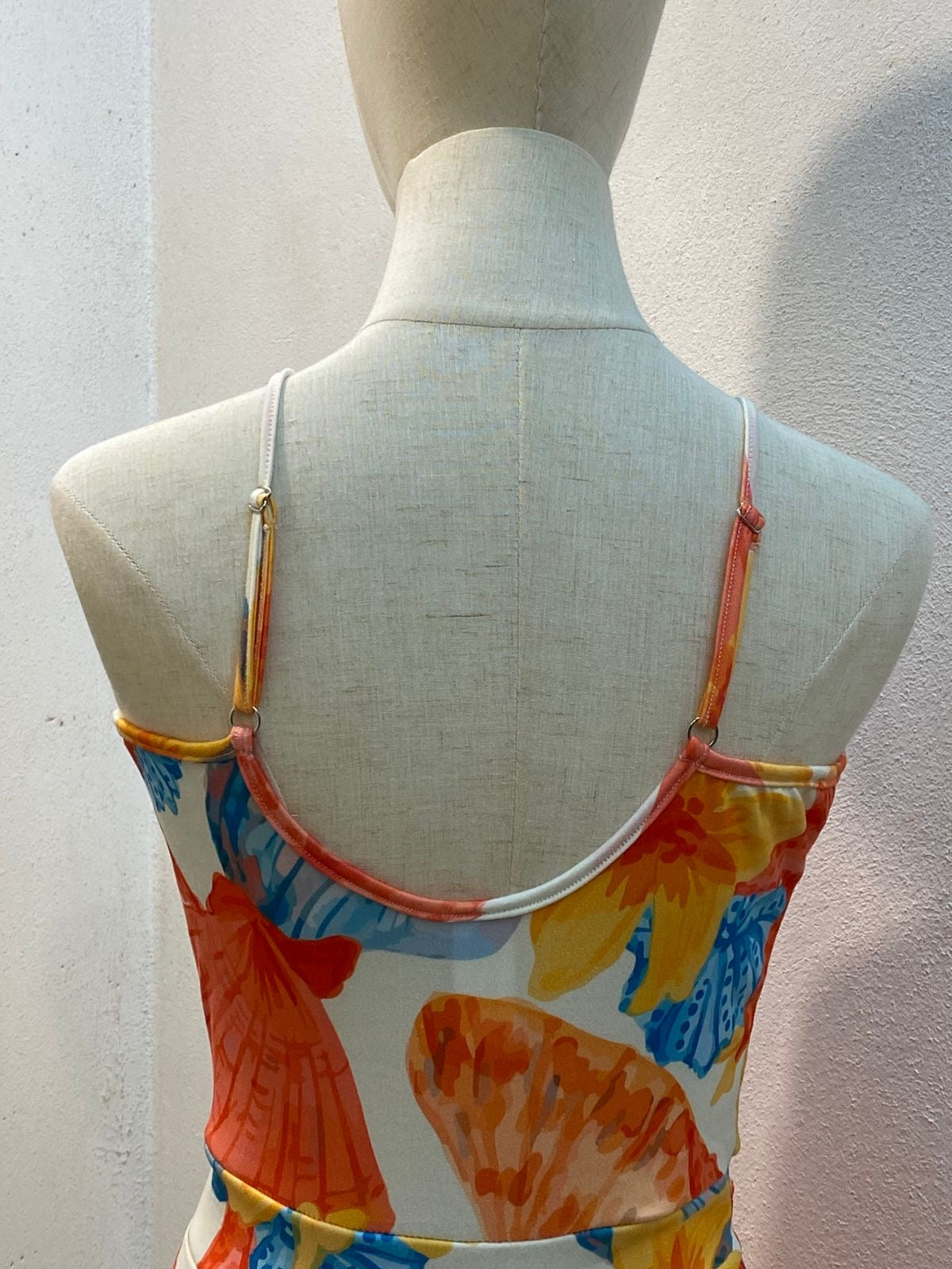 00030 Enterizo falda y short colores Mar