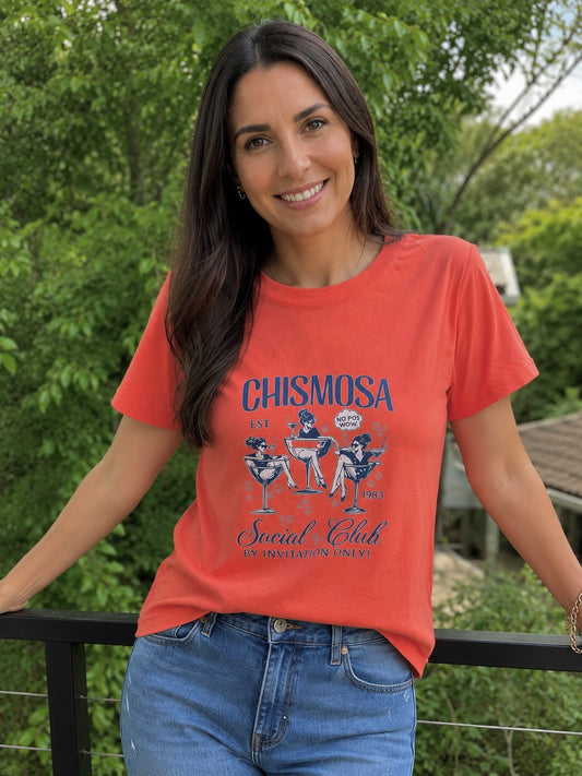 0086 Blusa Chismosa Color Papaya