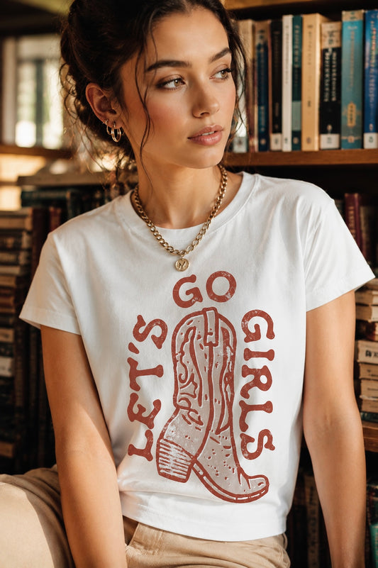 00929 Blusa Lets Go Girls
