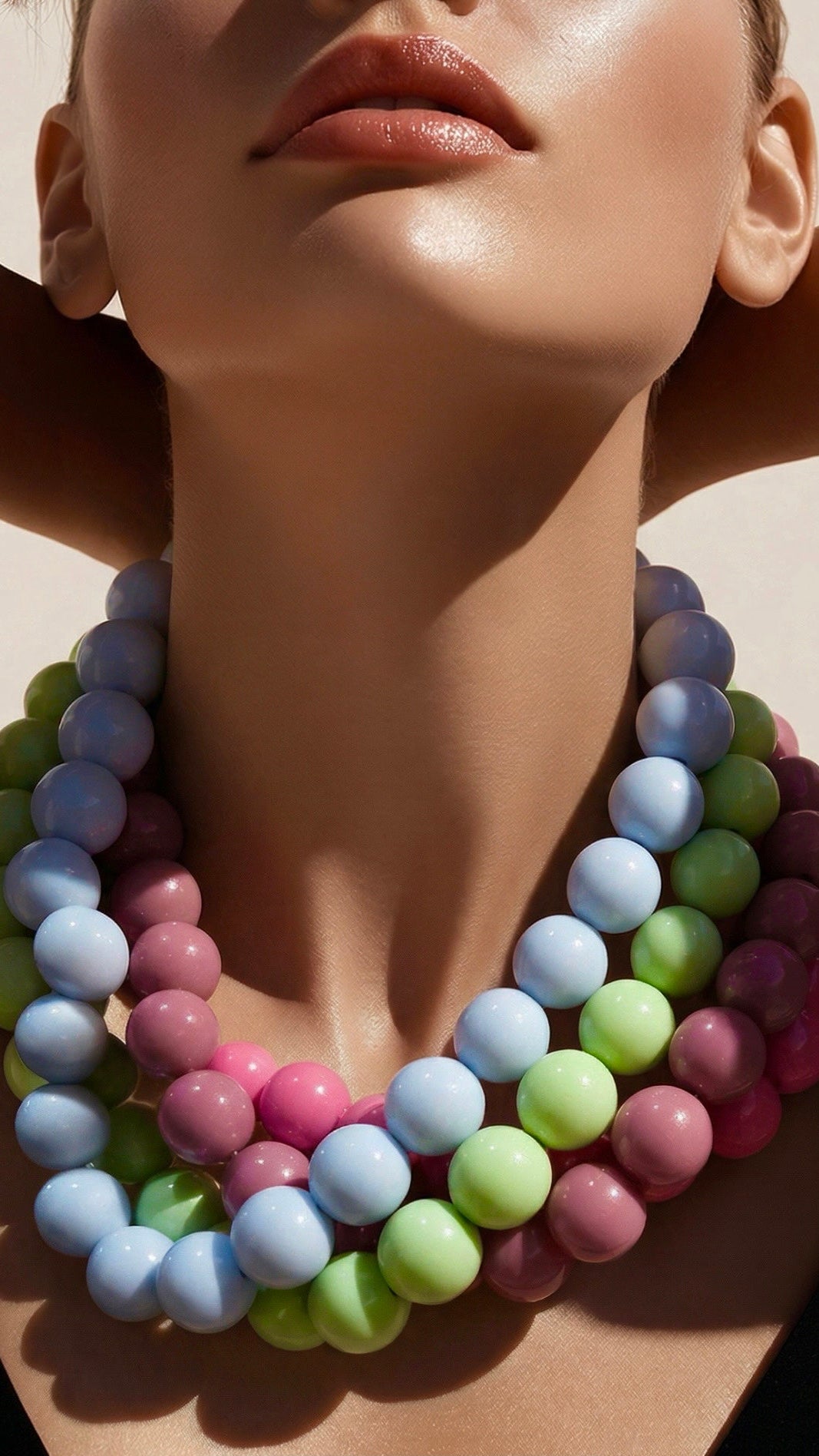 00038 Collar Bubblegum Grande Colores