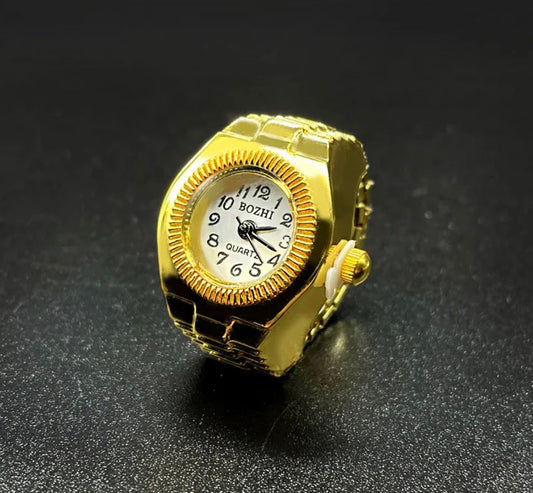 00204 Anillo Reloj acero inoxidable