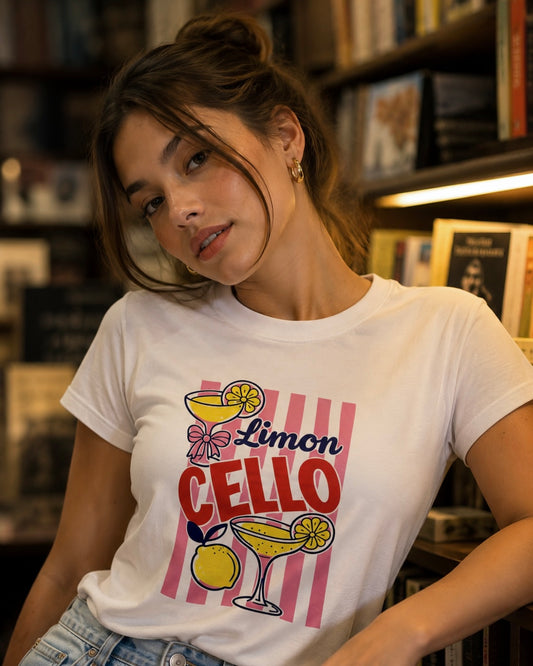 00554  Blusa Blanca Limoncello