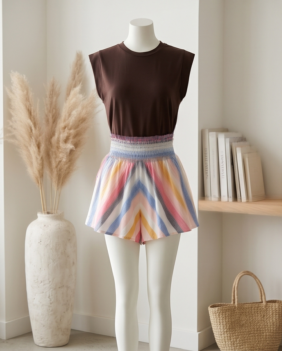 00302 Short Suri Rayas Colores