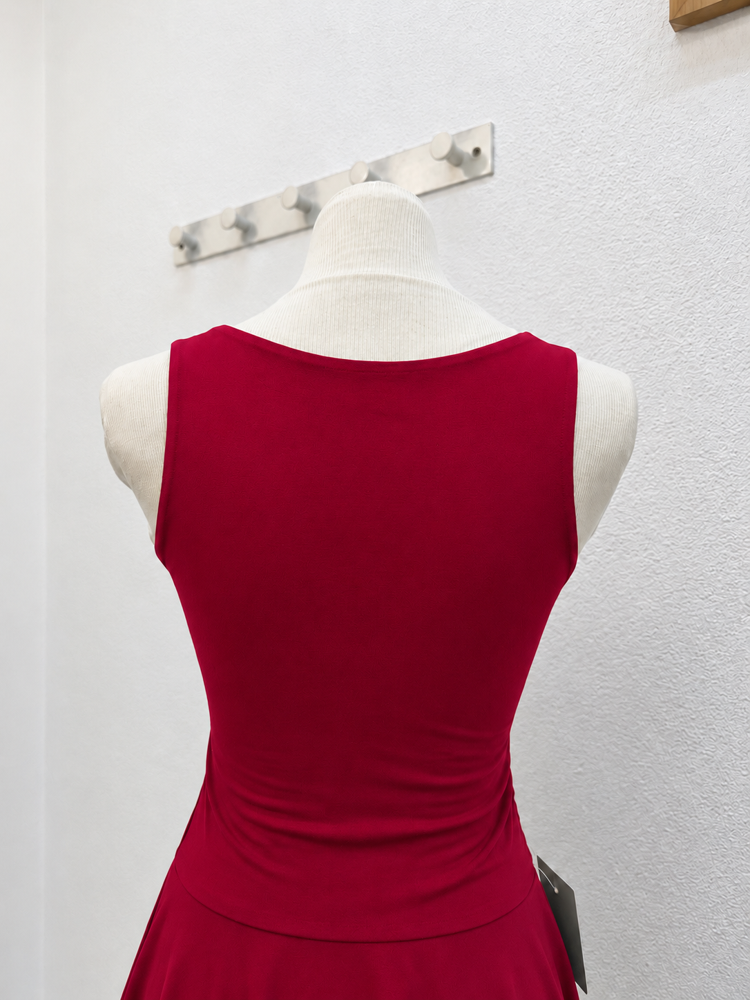 000800 Vestido Victoria - Rojo Oscuro