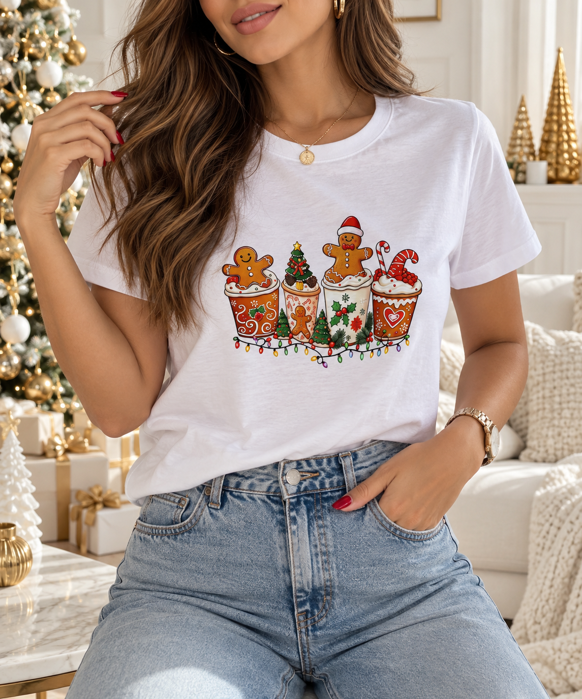 486 Blusa Galleta Jenjibre Navidad
