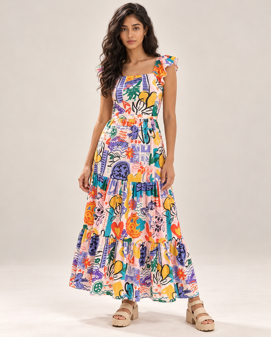 0038  Maxi Blanco Estampado Eva