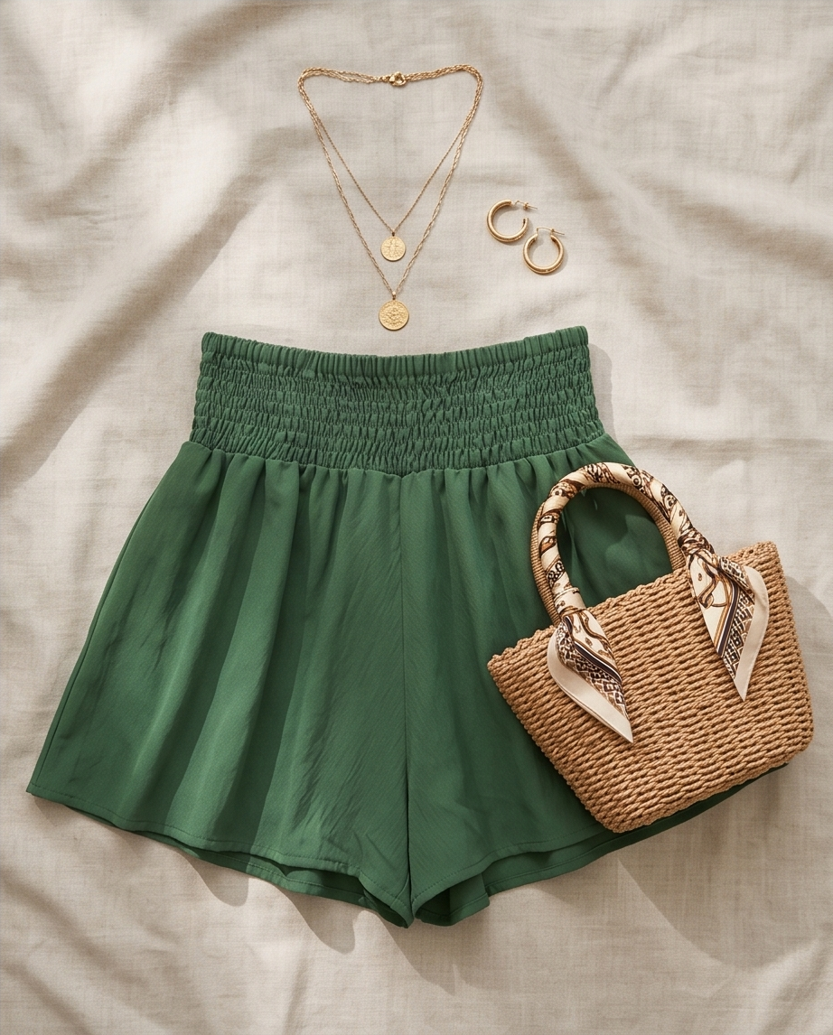 00340 Short Suri Verde