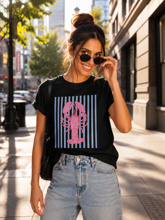 00922 Blusa langosta color negro